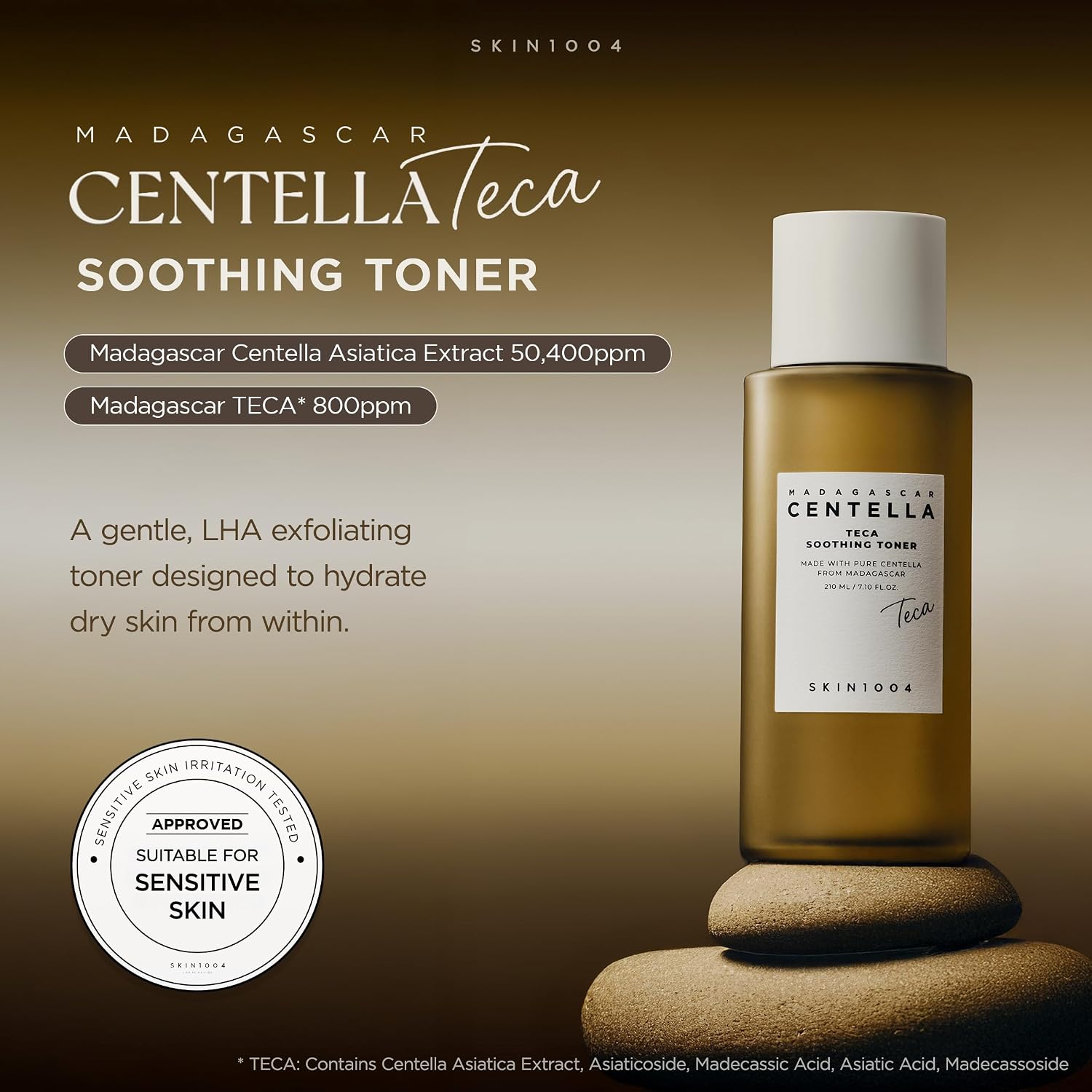SKIN1004 Madagascar Centella Teca Soothing Toner 210ml 